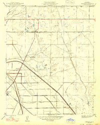 Jamesan California Historical topographic map, 1:24000 scale, 7.5 X 7.5 Minute, Year 1947