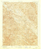 Jamesburg California Historical topographic map, 1:62500 scale, 15 X 15 Minute, Year 1921