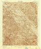 Jamesburg California Historical topographic map, 1:62500 scale, 15 X 15 Minute, Year 1921