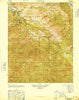Jamesburg California Historical topographic map, 1:62500 scale, 15 X 15 Minute, Year 1940