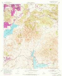 Jamul Mountains California Historical topographic map, 1:24000 scale, 7.5 X 7.5 Minute, Year 1955