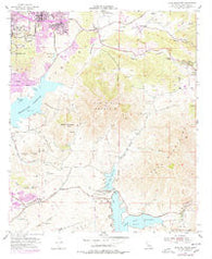 Jamul Mountains California Historical topographic map, 1:24000 scale, 7.5 X 7.5 Minute, Year 1955