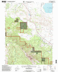 Janesville California Historical topographic map, 1:24000 scale, 7.5 X 7.5 Minute, Year 1994