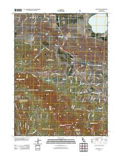 Janesville California Historical topographic map, 1:24000 scale, 7.5 X 7.5 Minute, Year 2012