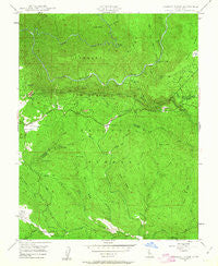 Jawbone Ridge California Historical topographic map, 1:24000 scale, 7.5 X 7.5 Minute, Year 1947
