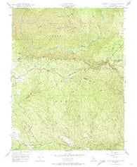Jawbone Ridge California Historical topographic map, 1:24000 scale, 7.5 X 7.5 Minute, Year 1947
