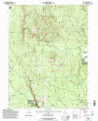 Jellico California Historical topographic map, 1:24000 scale, 7.5 X 7.5 Minute, Year 1995