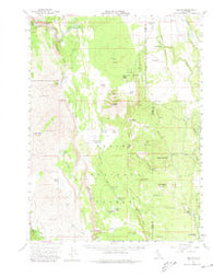 Jellico California Historical topographic map, 1:62500 scale, 15 X 15 Minute, Year 1957
