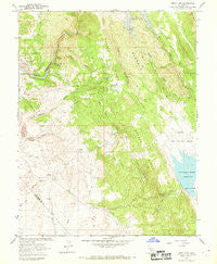 Jenny Lind California Historical topographic map, 1:24000 scale, 7.5 X 7.5 Minute, Year 1962