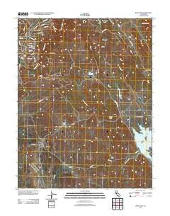 Jenny Lind California Historical topographic map, 1:24000 scale, 7.5 X 7.5 Minute, Year 2012