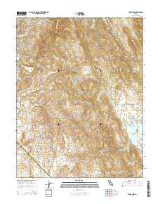 Jenny Lind California Current topographic map, 1:24000 scale, 7.5 X 7.5 Minute, Year 2015