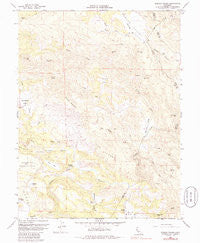 Jericho Valley California Historical topographic map, 1:24000 scale, 7.5 X 7.5 Minute, Year 1958