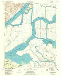 Jersey Island California Historical topographic map, 1:24000 scale, 7.5 X 7.5 Minute, Year 1978