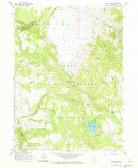 Jess Valley California Historical topographic map, 1:24000 scale, 7.5 X 7.5 Minute, Year 1962
