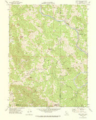 Jewett Rock California Historical topographic map, 1:24000 scale, 7.5 X 7.5 Minute, Year 1969