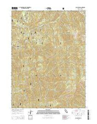 Jim Jam Ridge California Current topographic map, 1:24000 scale, 7.5 X 7.5 Minute, Year 2015