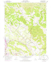 Jimtown California Historical topographic map, 1:24000 scale, 7.5 X 7.5 Minute, Year 1955