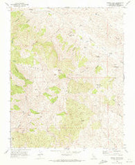 Joaquin Rocks California Historical topographic map, 1:24000 scale, 7.5 X 7.5 Minute, Year 1969