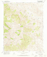 Joaquin Rocks California Historical topographic map, 1:24000 scale, 7.5 X 7.5 Minute, Year 1969