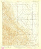 Joaquin Rocks California Historical topographic map, 1:62500 scale, 15 X 15 Minute, Year 1943