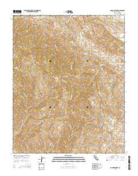 Joaquin Rocks California Current topographic map, 1:24000 scale, 7.5 X 7.5 Minute, Year 2015
