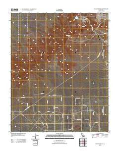 Johannesburg California Historical topographic map, 1:24000 scale, 7.5 X 7.5 Minute, Year 2012