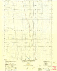 Johannesburg SE California Historical topographic map, 1:25000 scale, 7.5 X 7.5 Minute, Year 1947