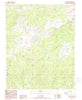 Johnson Peak California Historical topographic map, 1:24000 scale, 7.5 X 7.5 Minute, Year 1988