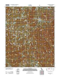 Johnsondale California Historical topographic map, 1:24000 scale, 7.5 X 7.5 Minute, Year 2012