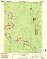 Johnsons California Historical topographic map, 1:24000 scale, 7.5 X 7.5 Minute, Year 1997