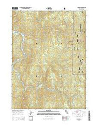 Johnsons California Current topographic map, 1:24000 scale, 7.5 X 7.5 Minute, Year 2015