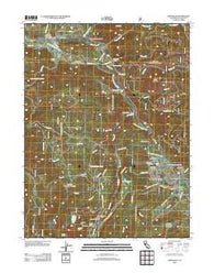 Johnsville California Historical topographic map, 1:24000 scale, 7.5 X 7.5 Minute, Year 2012