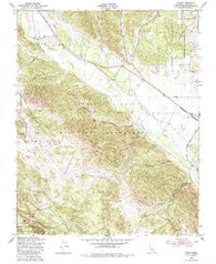 Jolon California Historical topographic map, 1:24000 scale, 7.5 X 7.5 Minute, Year 1949