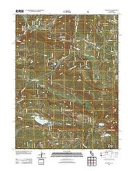 Jonesville California Historical topographic map, 1:24000 scale, 7.5 X 7.5 Minute, Year 2012