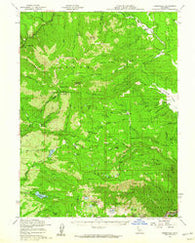 Jonesville California Historical topographic map, 1:62500 scale, 15 X 15 Minute, Year 1958