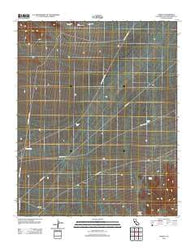 Joshua California Historical topographic map, 1:24000 scale, 7.5 X 7.5 Minute, Year 2012