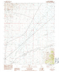 Joshua California Historical topographic map, 1:24000 scale, 7.5 X 7.5 Minute, Year 1983