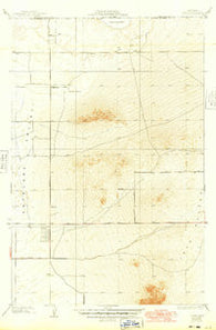 Joshua California Historical topographic map, 1:24000 scale, 7.5 X 7.5 Minute, Year 1934