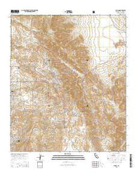 Julian California Current topographic map, 1:24000 scale, 7.5 X 7.5 Minute, Year 2015