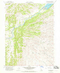 Julian Rocks California Historical topographic map, 1:24000 scale, 7.5 X 7.5 Minute, Year 1968