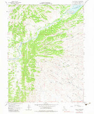 Julian Rocks California Historical topographic map, 1:24000 scale, 7.5 X 7.5 Minute, Year 1968