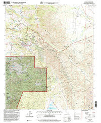 Julian California Historical topographic map, 1:24000 scale, 7.5 X 7.5 Minute, Year 1997