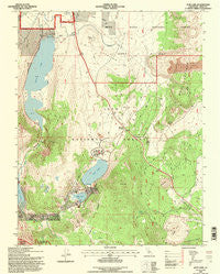 June Lake California Historical topographic map, 1:24000 scale, 7.5 X 7.5 Minute, Year 1994