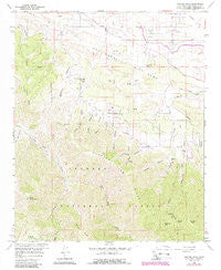 Juniper Hills California Historical topographic map, 1:24000 scale, 7.5 X 7.5 Minute, Year 1959