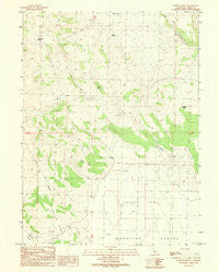 Juniper Ridge California Historical topographic map, 1:24000 scale, 7.5 X 7.5 Minute, Year 1989