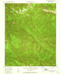 Junipero Serra Peak California Historical topographic map, 1:24000 scale, 7.5 X 7.5 Minute, Year 1949