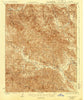 Junipero Serra California Historical topographic map, 1:62500 scale, 15 X 15 Minute, Year 1919