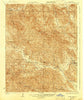 Junipero Serra California Historical topographic map, 1:62500 scale, 15 X 15 Minute, Year 1919