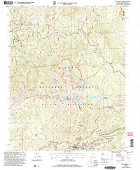 Kaiser Peak California Historical topographic map, 1:24000 scale, 7.5 X 7.5 Minute, Year 2004