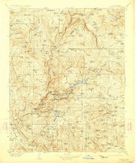 Kaiser California Historical topographic map, 1:125000 scale, 30 X 30 Minute, Year 1904